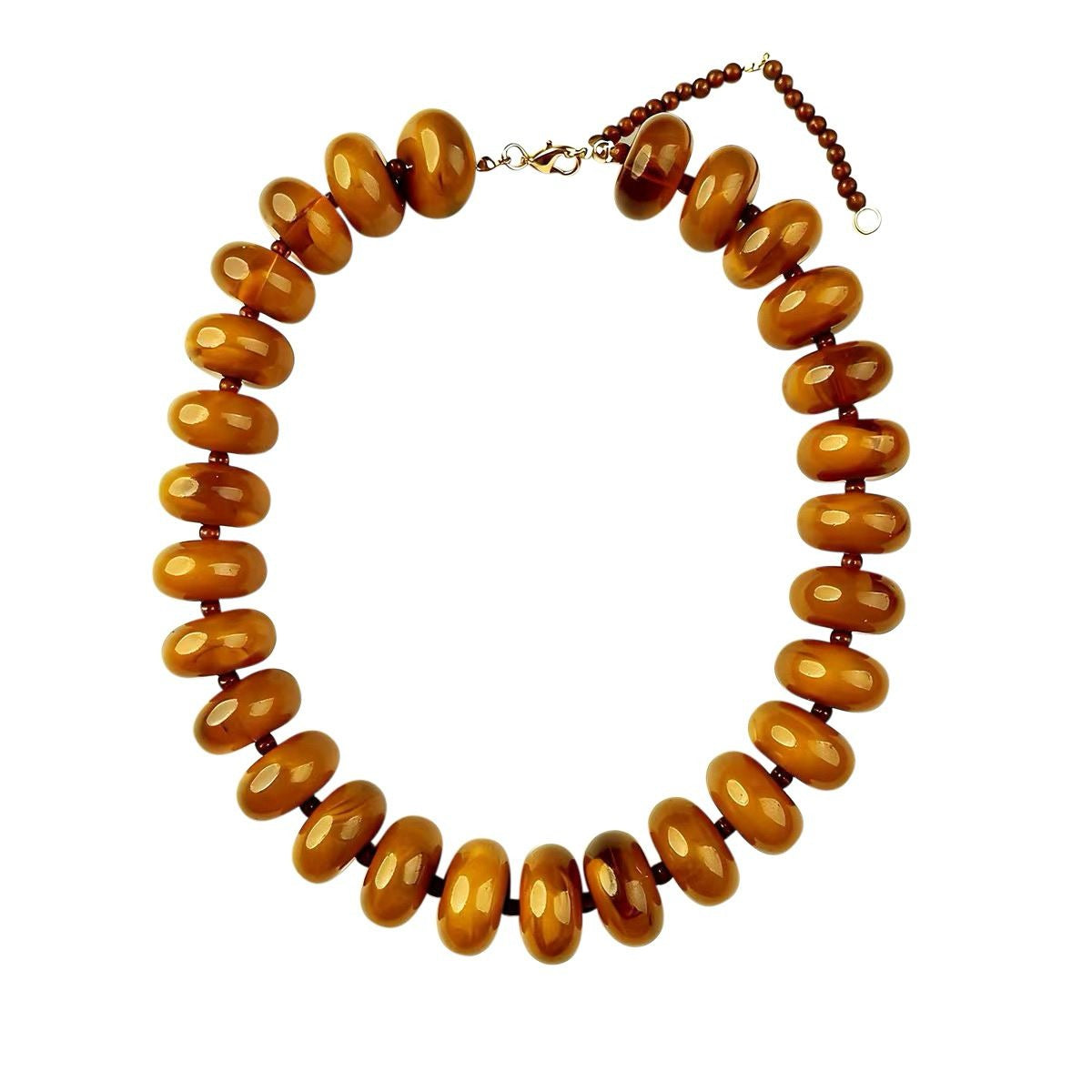 GE Bailey Beaded Necklace TORTOISE