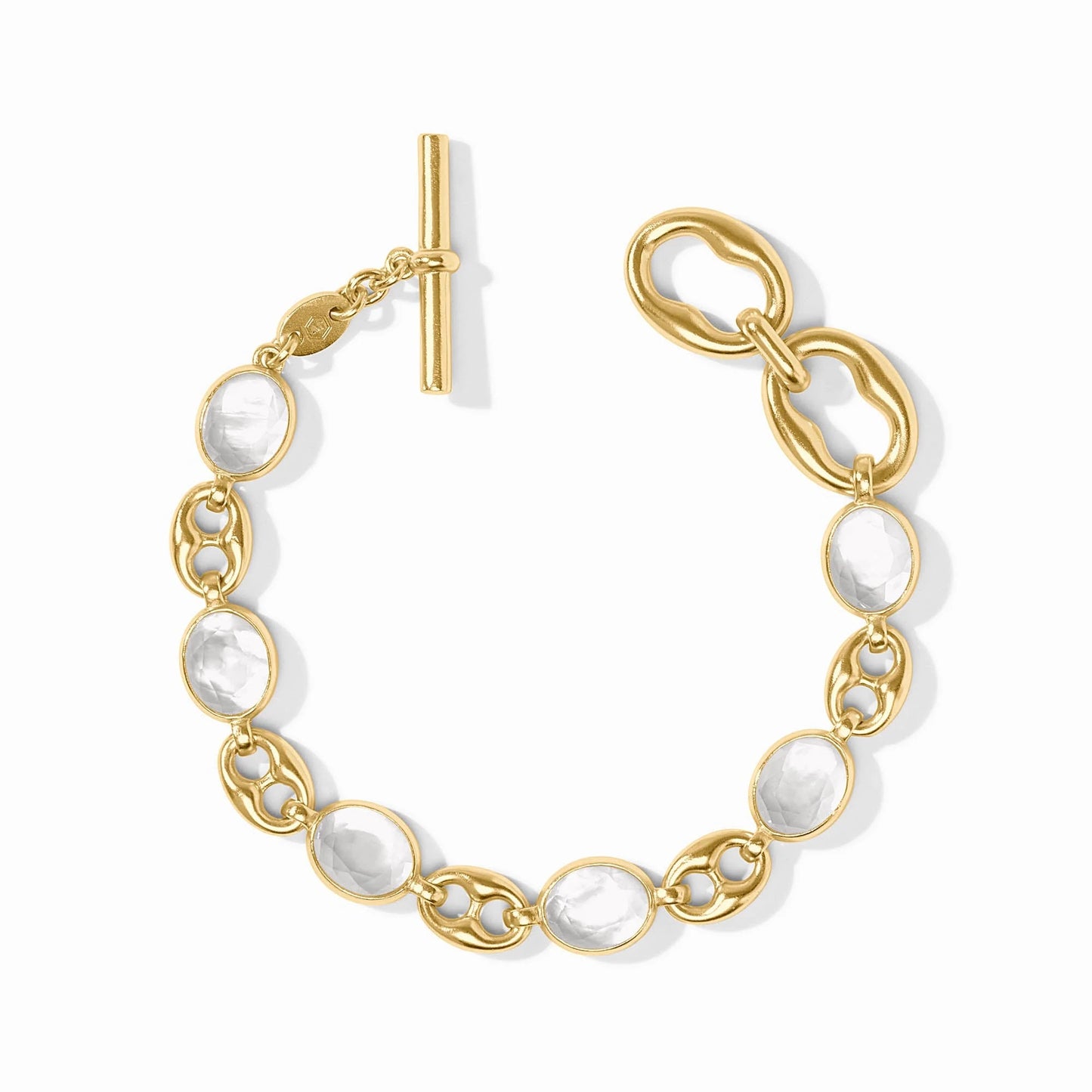 Julie Vos Laguna Stone Bracelet IRIDESCENT CLEAR CRYSTAL - OS