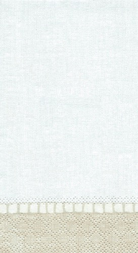 Caspari Linen Guest Towels - NATURAL