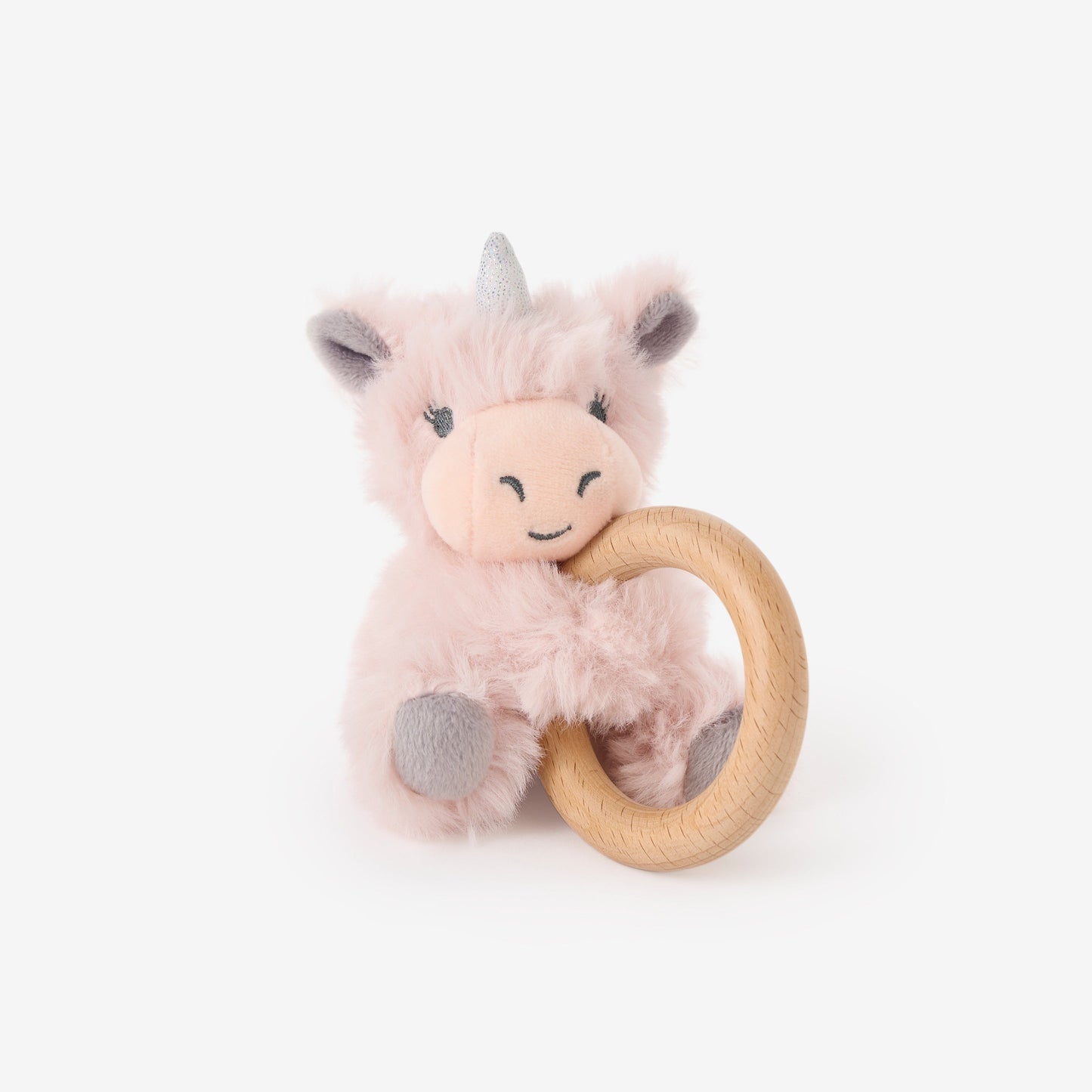 EB Ring Rattle Plush UNICORN