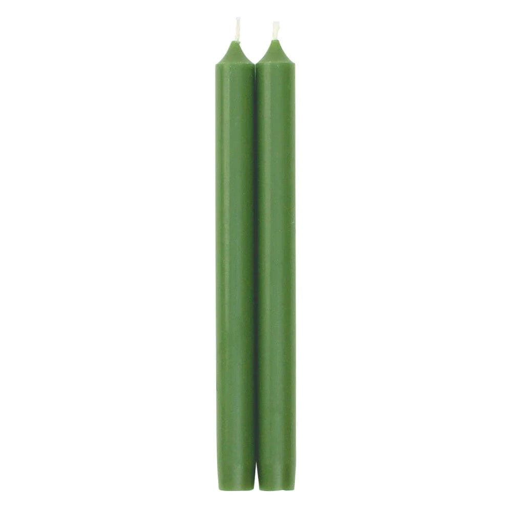 Caspari Candle Crown Pairs LEAF GREEN - 10"