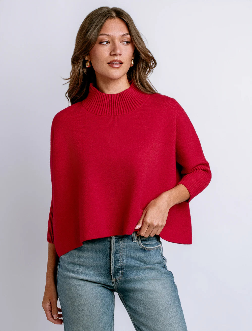 KERISMA Aja Sweater - SCARLET