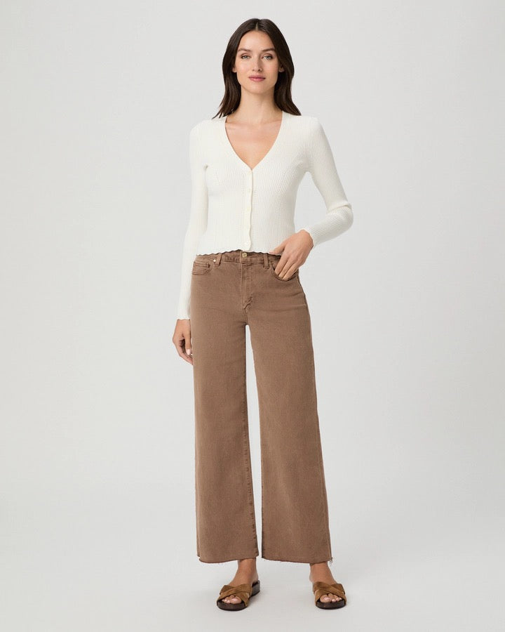 PA Anessa 31" Wide Leg Jean VINTAGE CANEWOOD