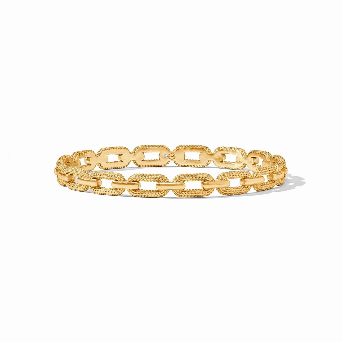 Julie Vos Cheval Paperclip Bangle GOLD