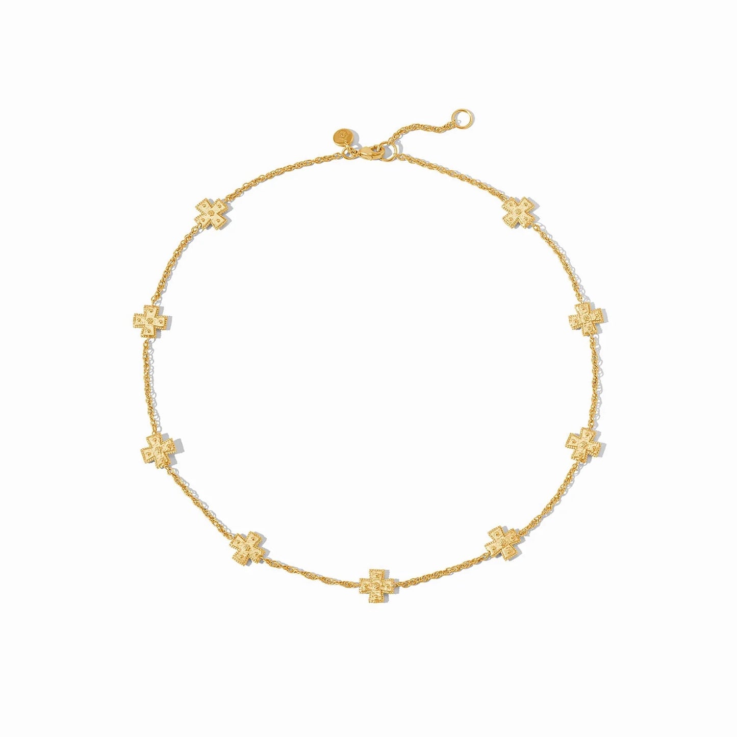 JV Canterbury Delicate Station Necklace GOLD