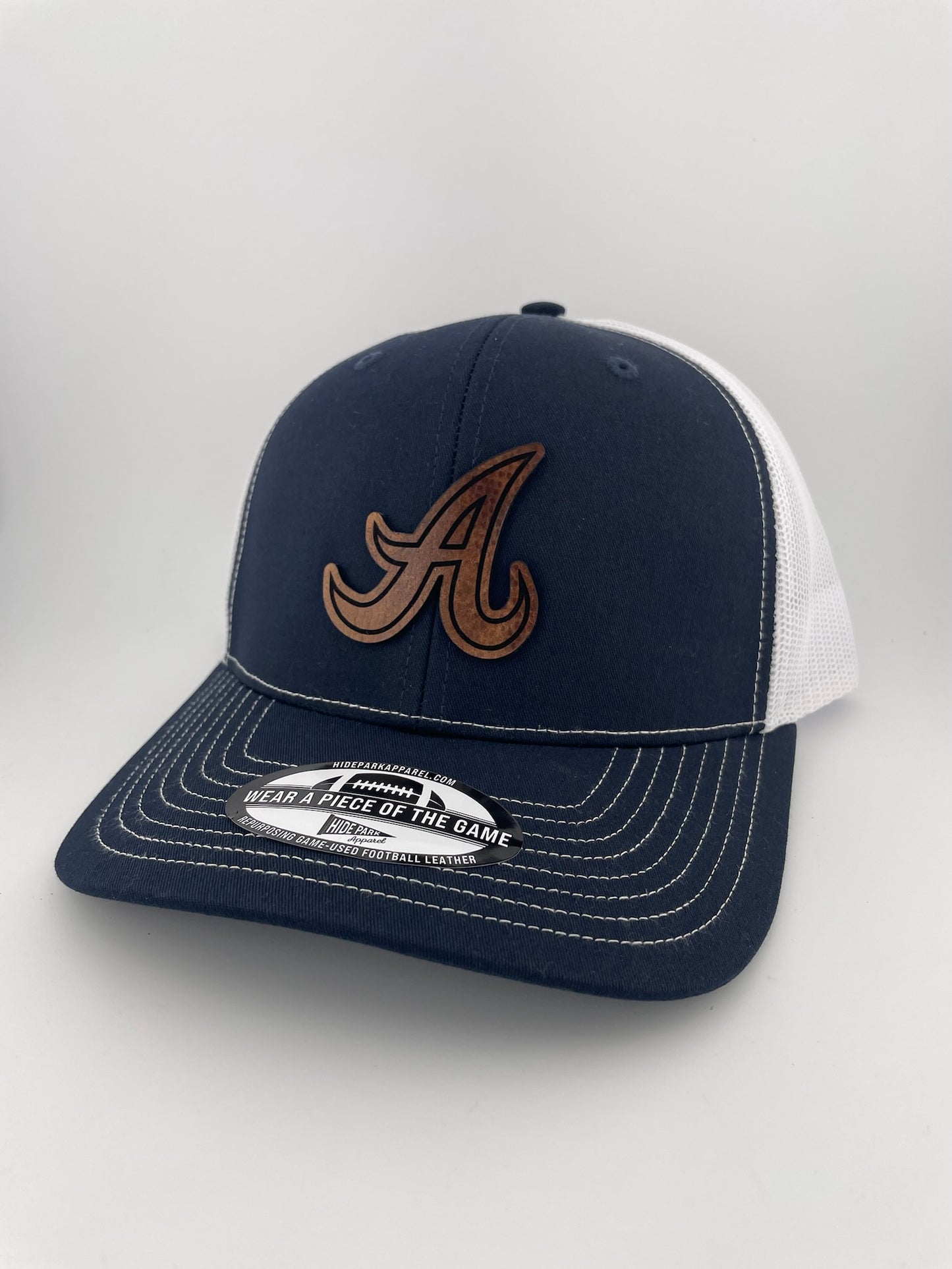 HPA Cursive 'A' Hat NAVY/WHITE