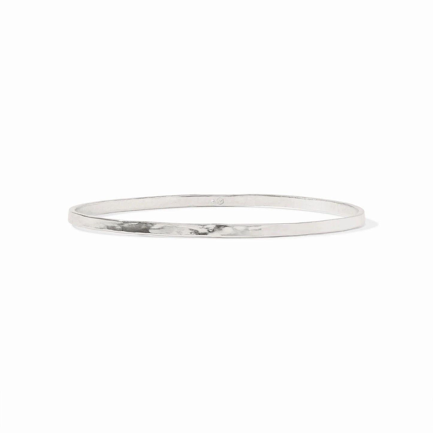 JV Crescent Bangle SILVER - L