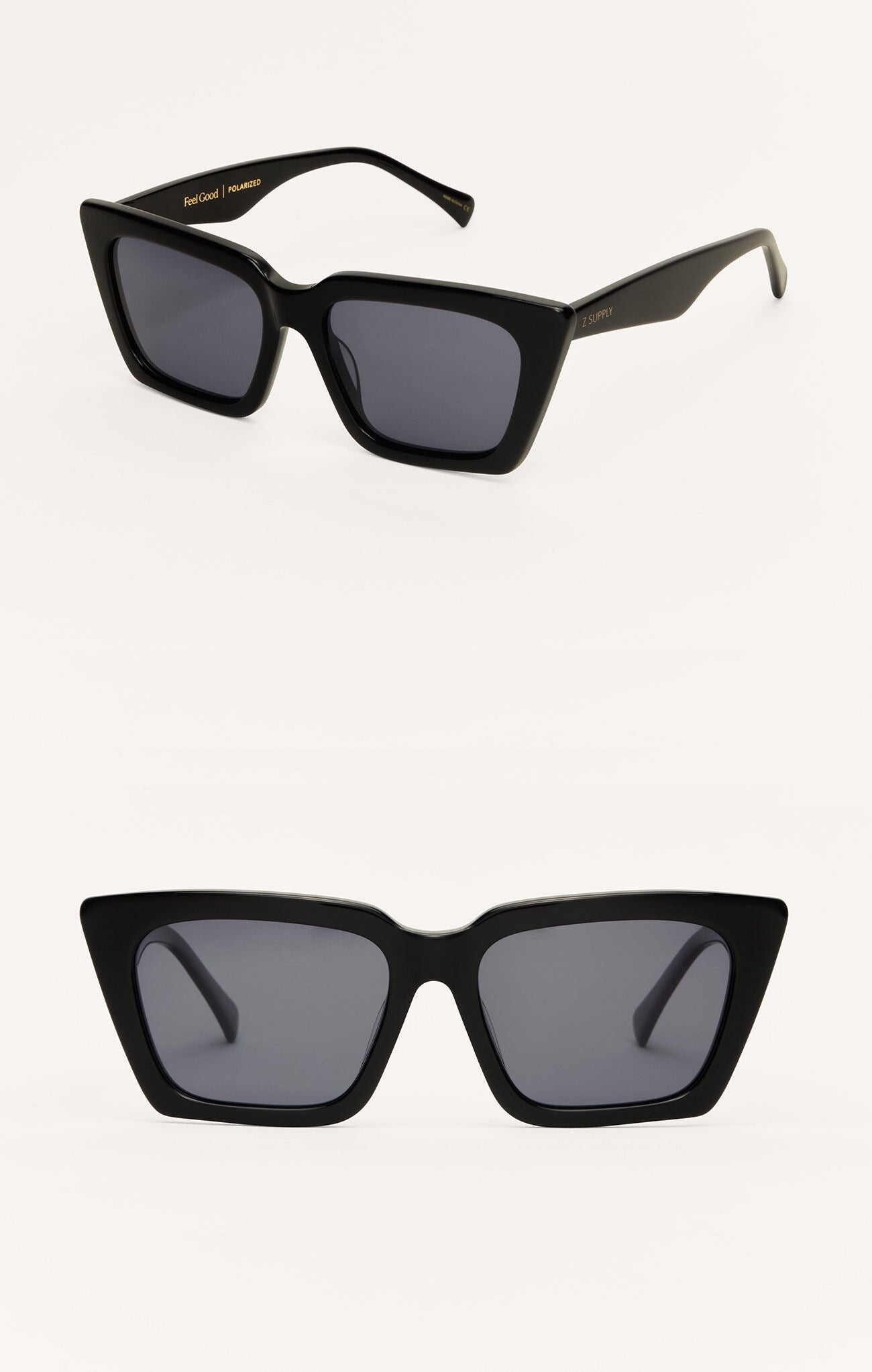 ZS Feel Good POLISHED BLACK-GREY POLARIZED