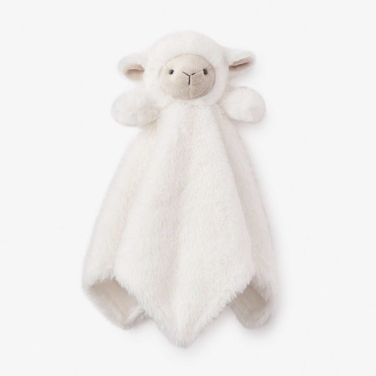 EB Blankie Lamb WHITE - 15x15