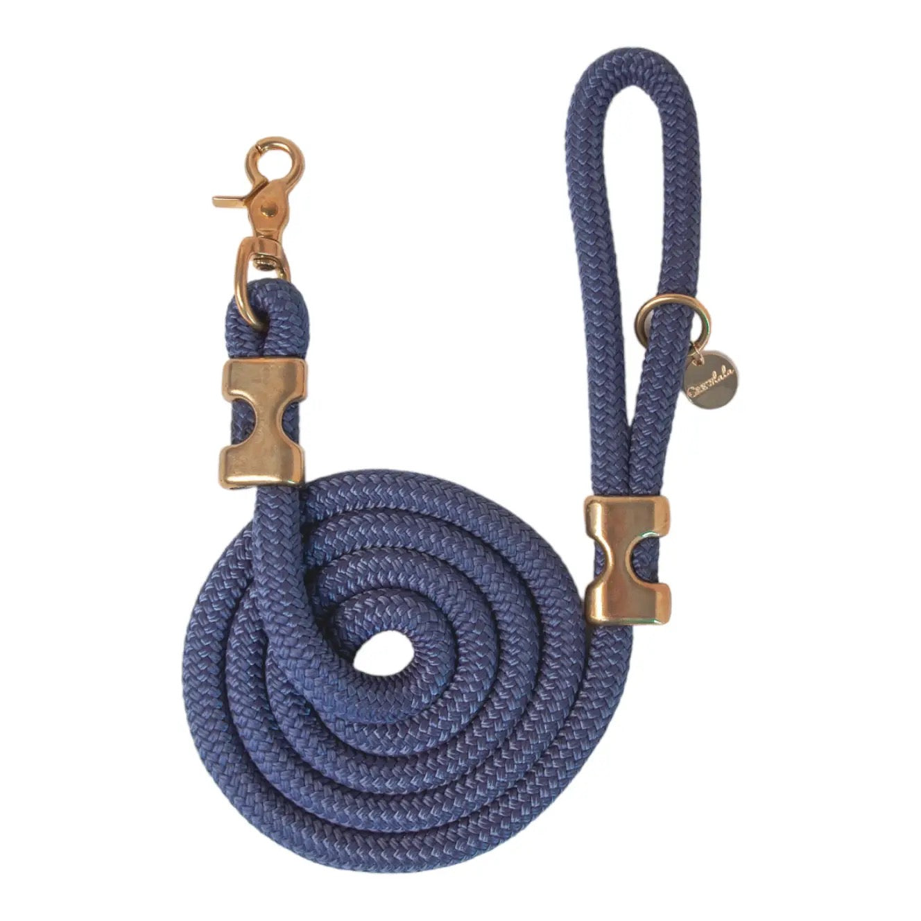 CLL 5' Rope Dog Leash NAVY