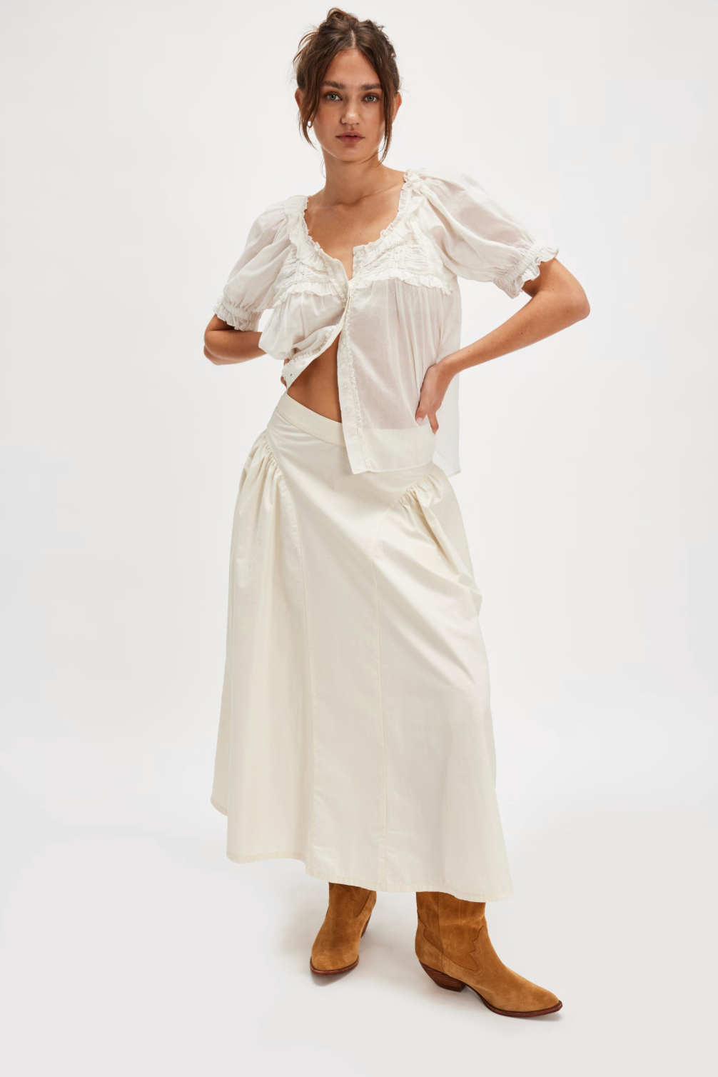 FP Katia Maxi Skirt TEA