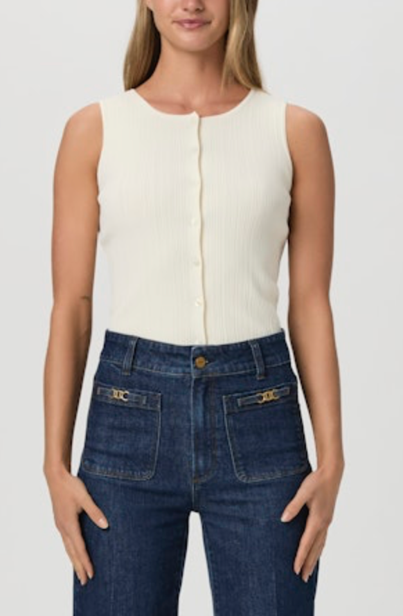 PA Leira Sweater Tank ANTIQUE WHITE