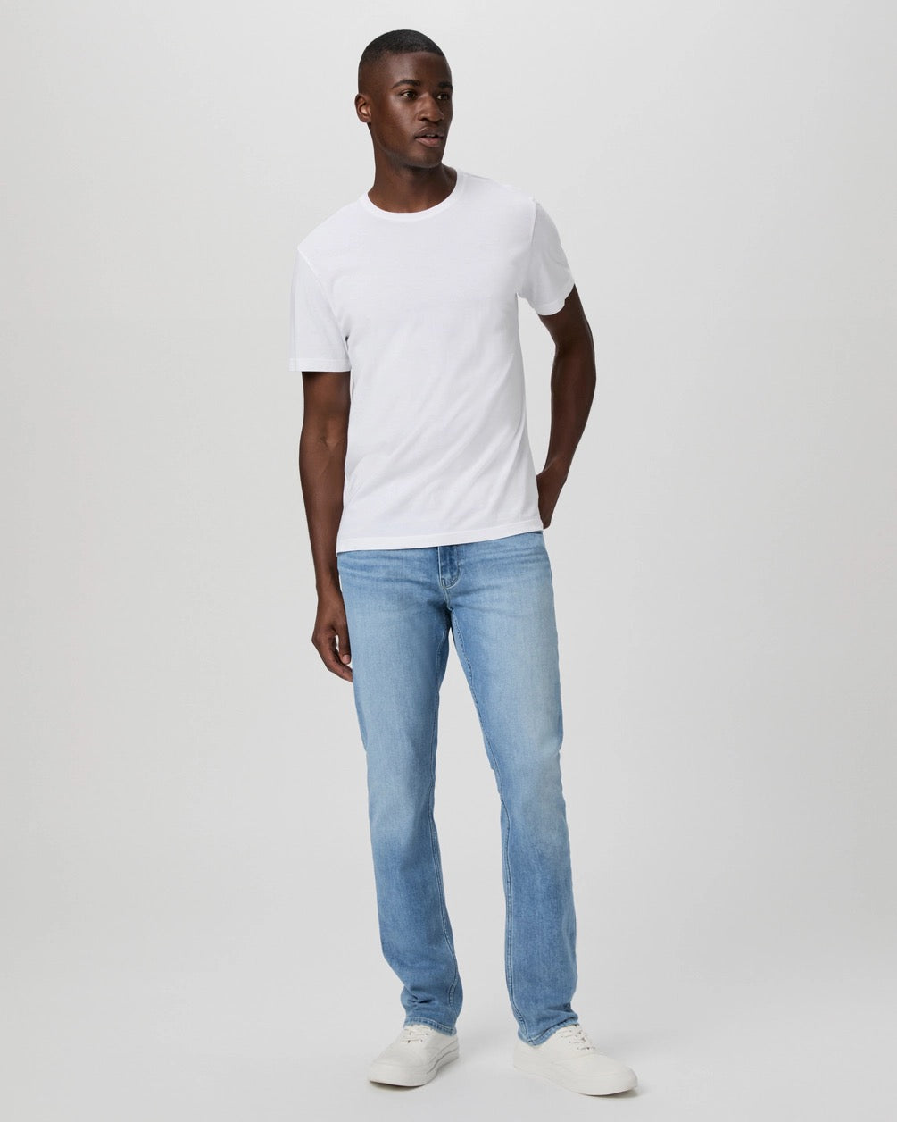 PAIGE Federal Slim Straight Jean - EMBERTON