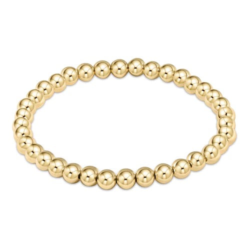 enewton classic gold 5mm bead bracelet