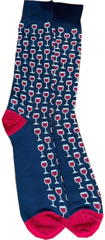 Lazyjack Press On Cloud Wine Socks