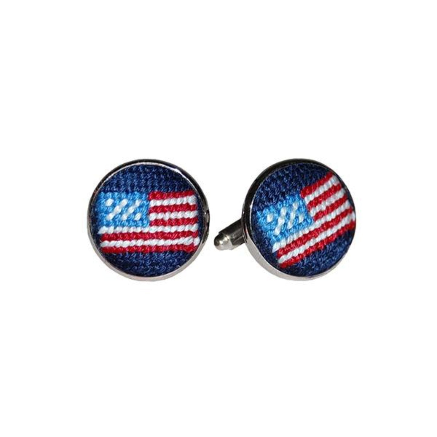 Smathers & Branson American Flag Cuff Links - Navy