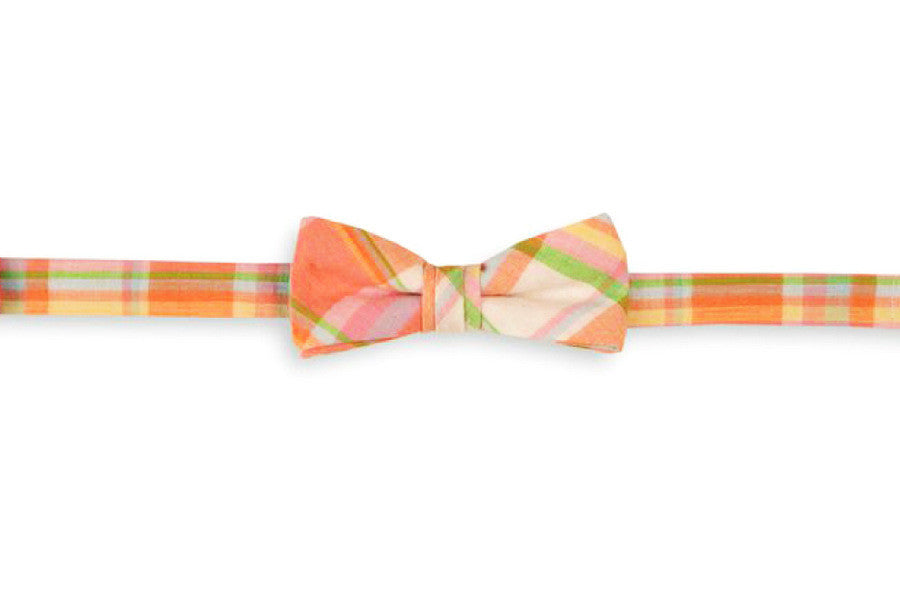 High Cotton Camden Madras Boy's Bow Tie