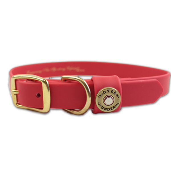 Over Under Water Dog Collar - Red