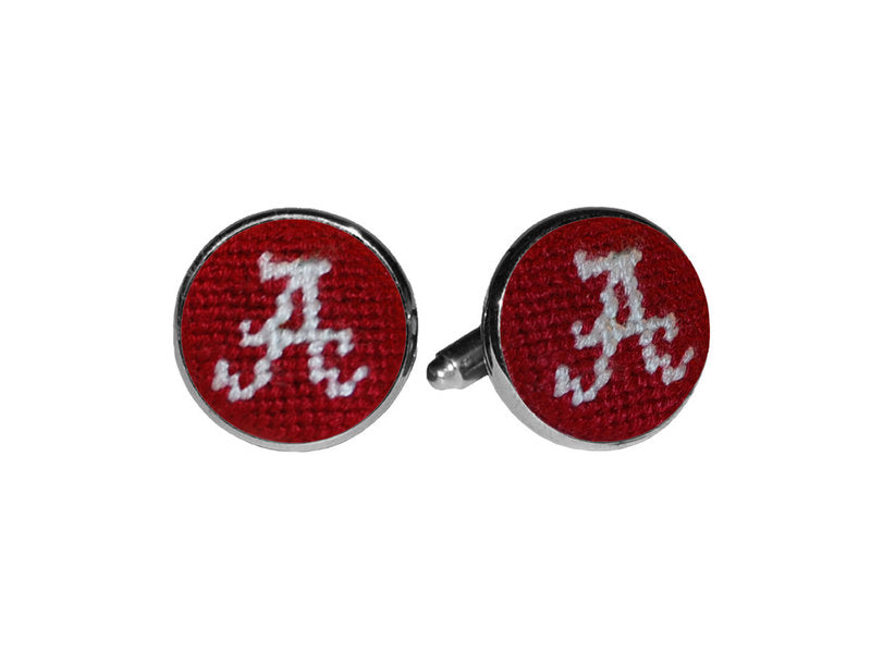 Smathers & Branson Alabama Needlepoint Cufflinks