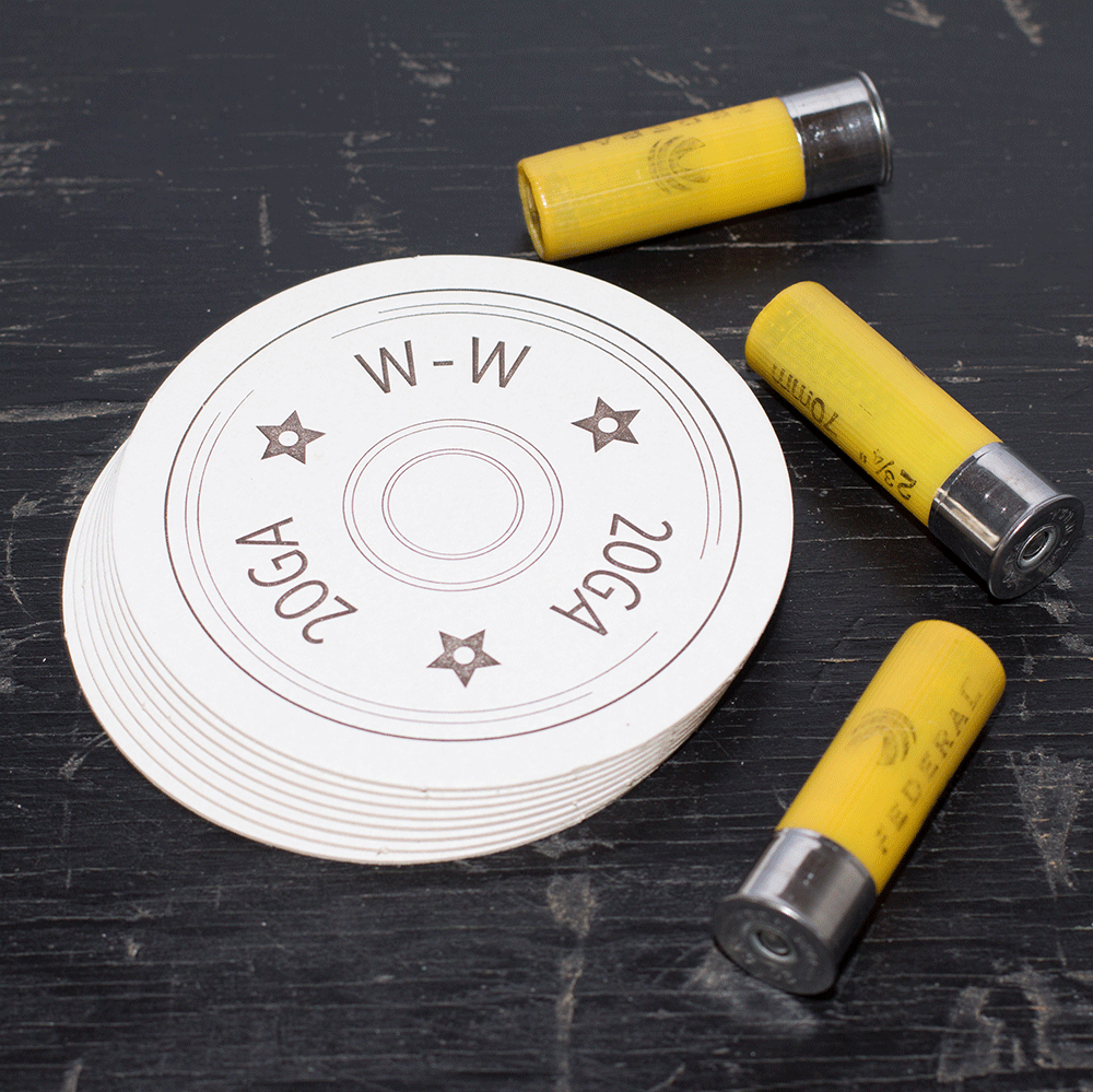 Ancesserie Shot Shell Coasters