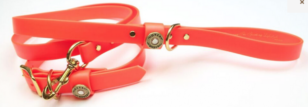 Over Under Water Dog Leash - Orange