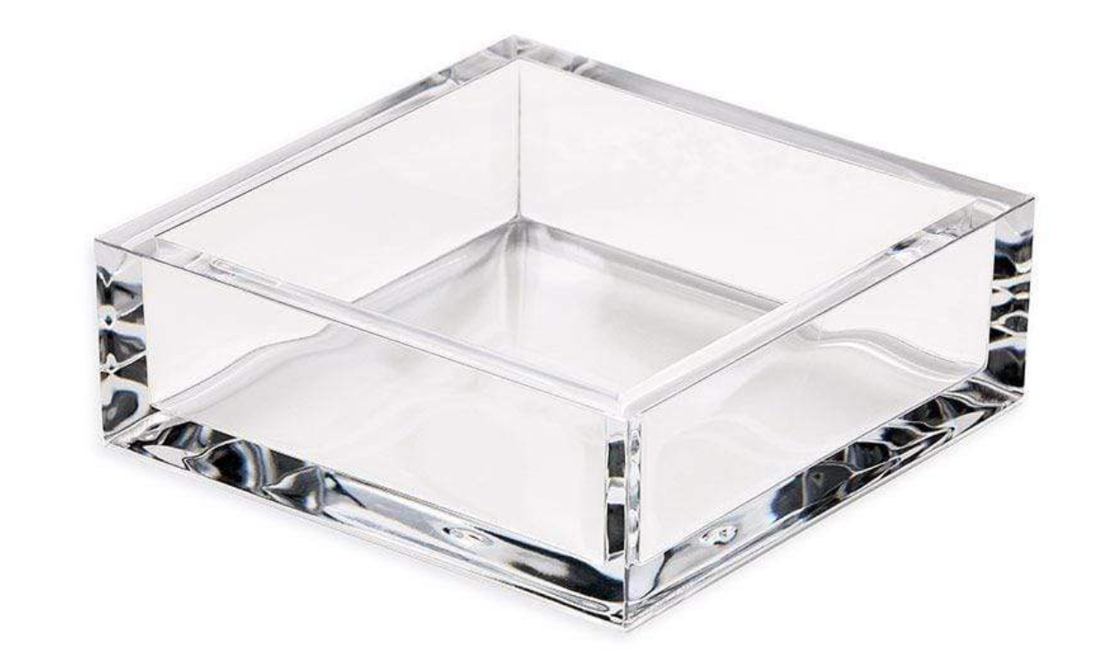 Caspari Cocktail Holder CRYSTAL ACRYLIC