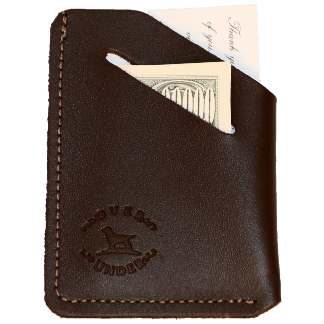 Over Under Minimalist Wallet - Brown