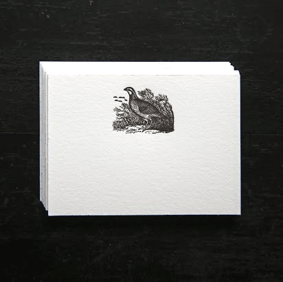 Ancesserie Quail Petite Cards - 10