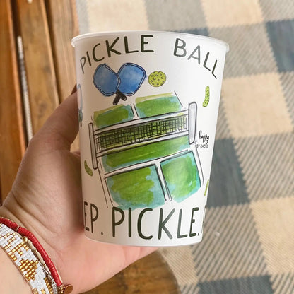 HBR Reusable Cups PICKLEBALL - 6