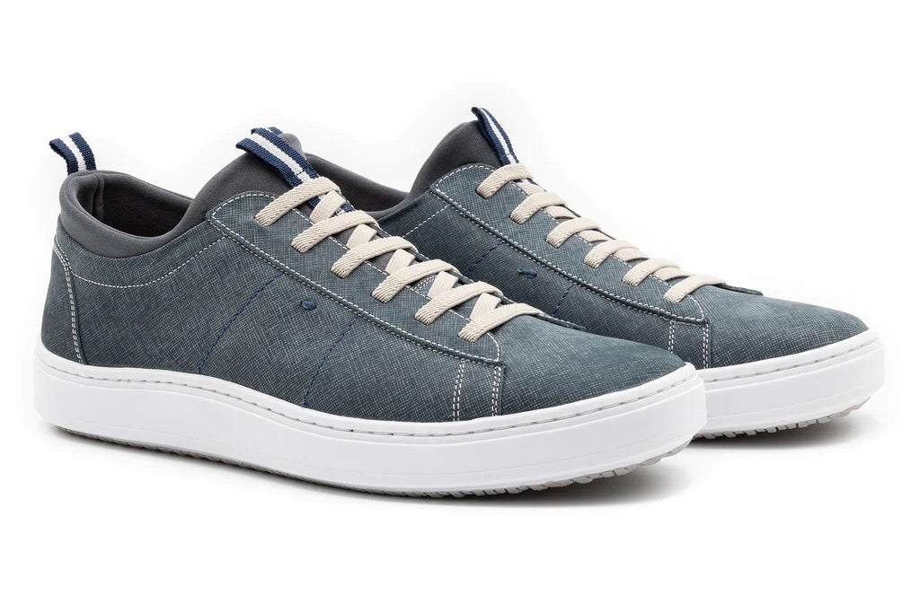 MD Cameron Water Repellent Nubuck Sneakers OCEAN