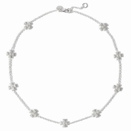 JV Canterbury Delicate Station Necklace SILVER