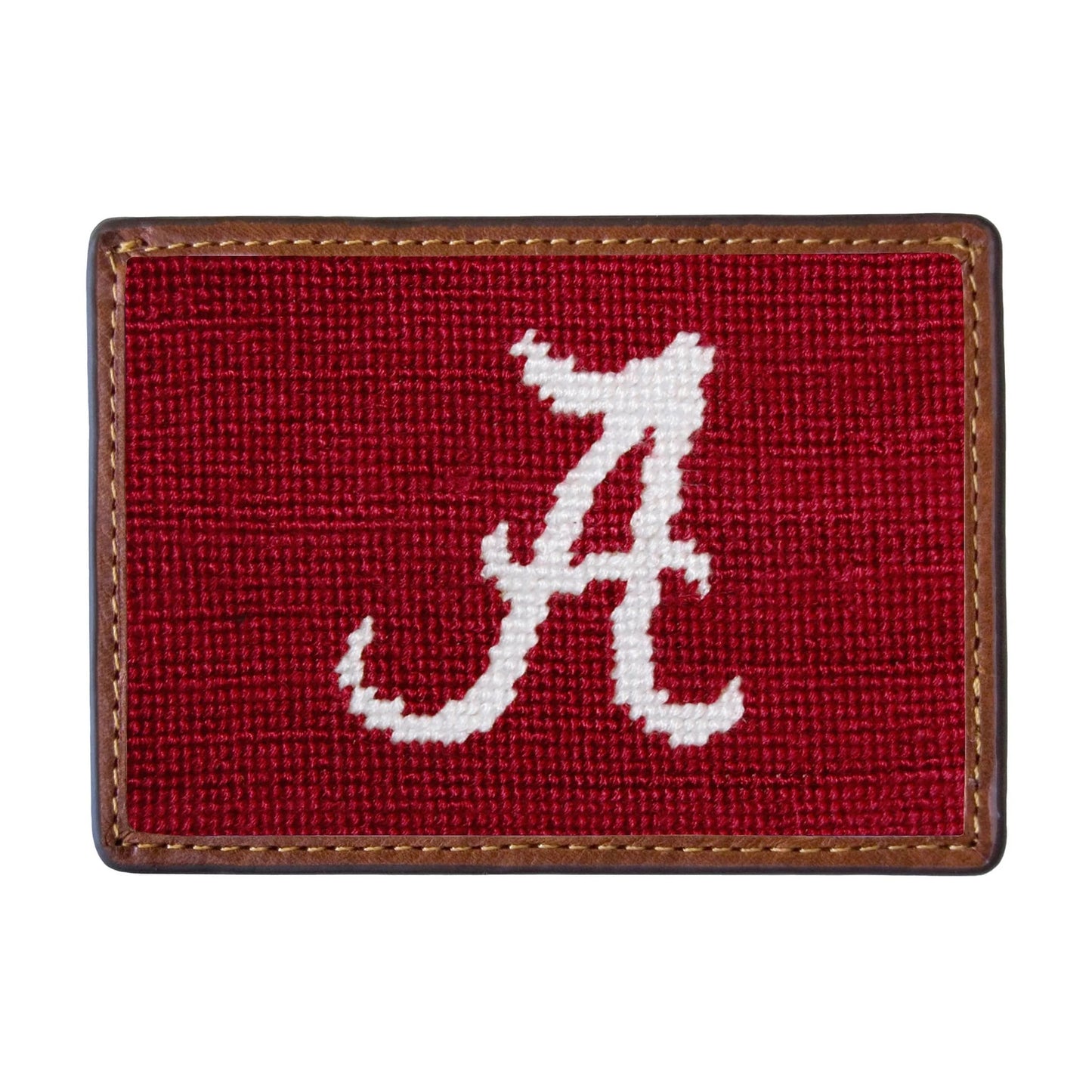 Smathers & Branson Alabama Card Wallet - CRIMSON