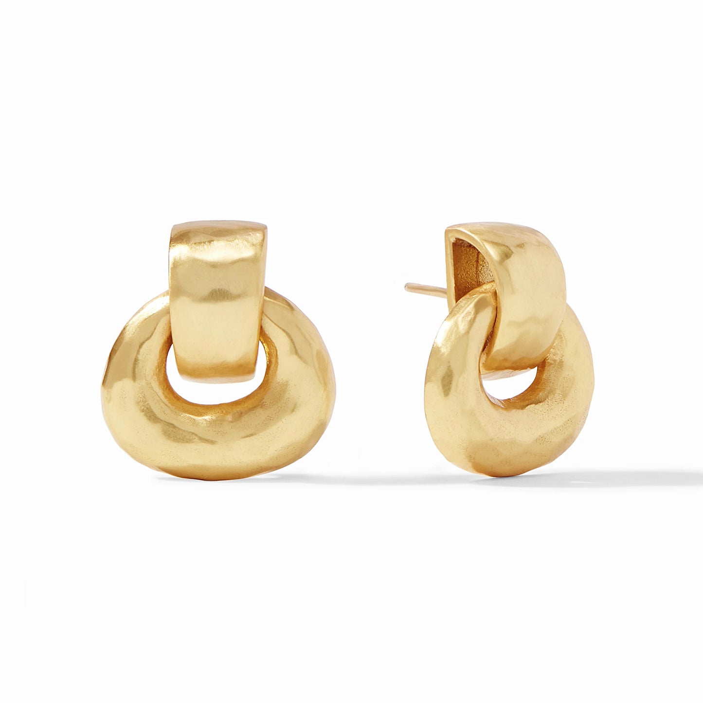 Julie Vos Avalon Demi Doorknocker Earring GOLD - OS