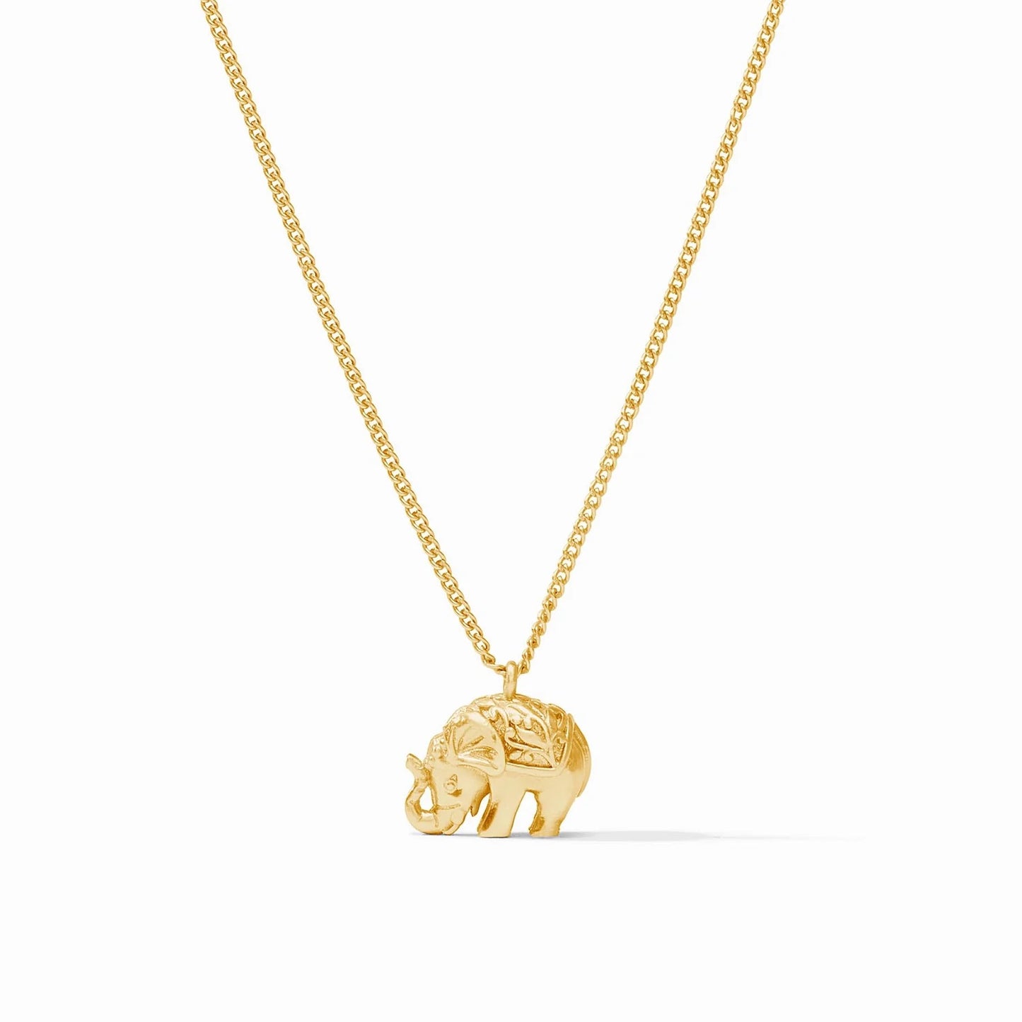 Julie Vos Elephant Delicate Necklace GOLD