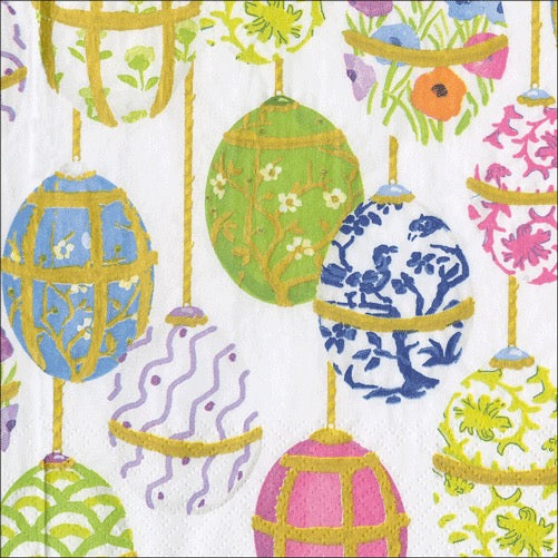 CAS Les Oeufs Cocktail Napkin MULTI
