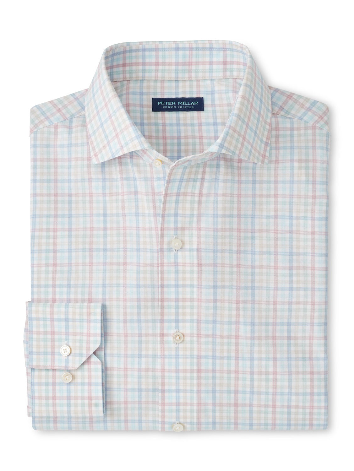 PM CC Basin Performance Poplin Sport Shirt MULTI