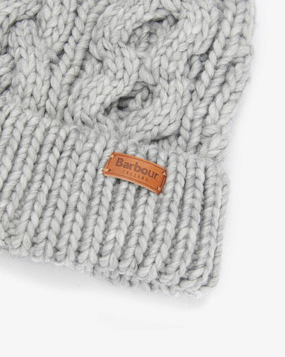 BA Penshaw Cable Knit Beanie GREY