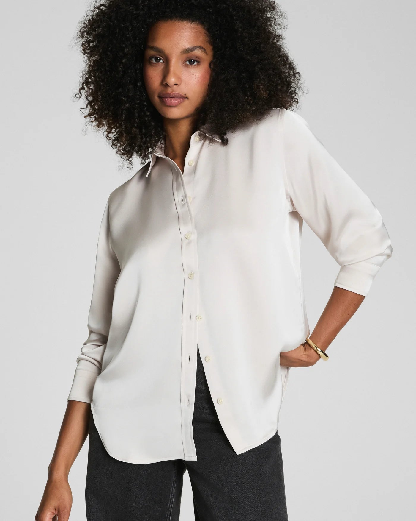 SP Silky Smooth Button Down BIRCH
