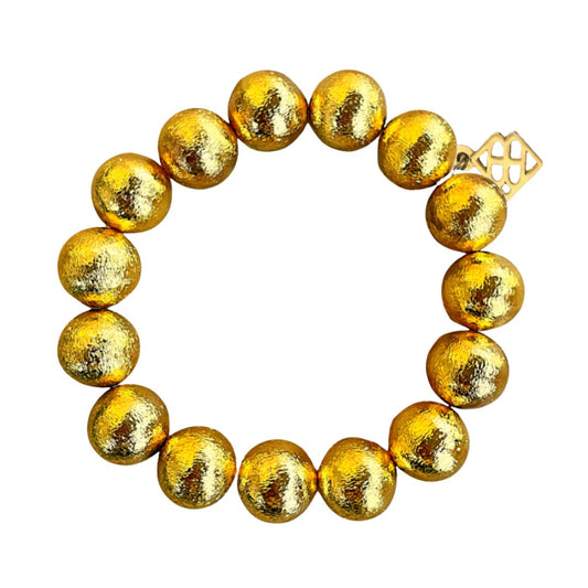 Brianna Cannon Beaded Brianna Bracelet - GOLD