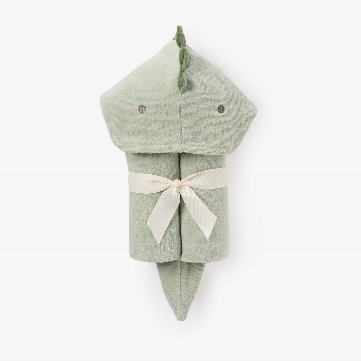 Elegant Baby Bath Wrap Dinosaur - SAGE