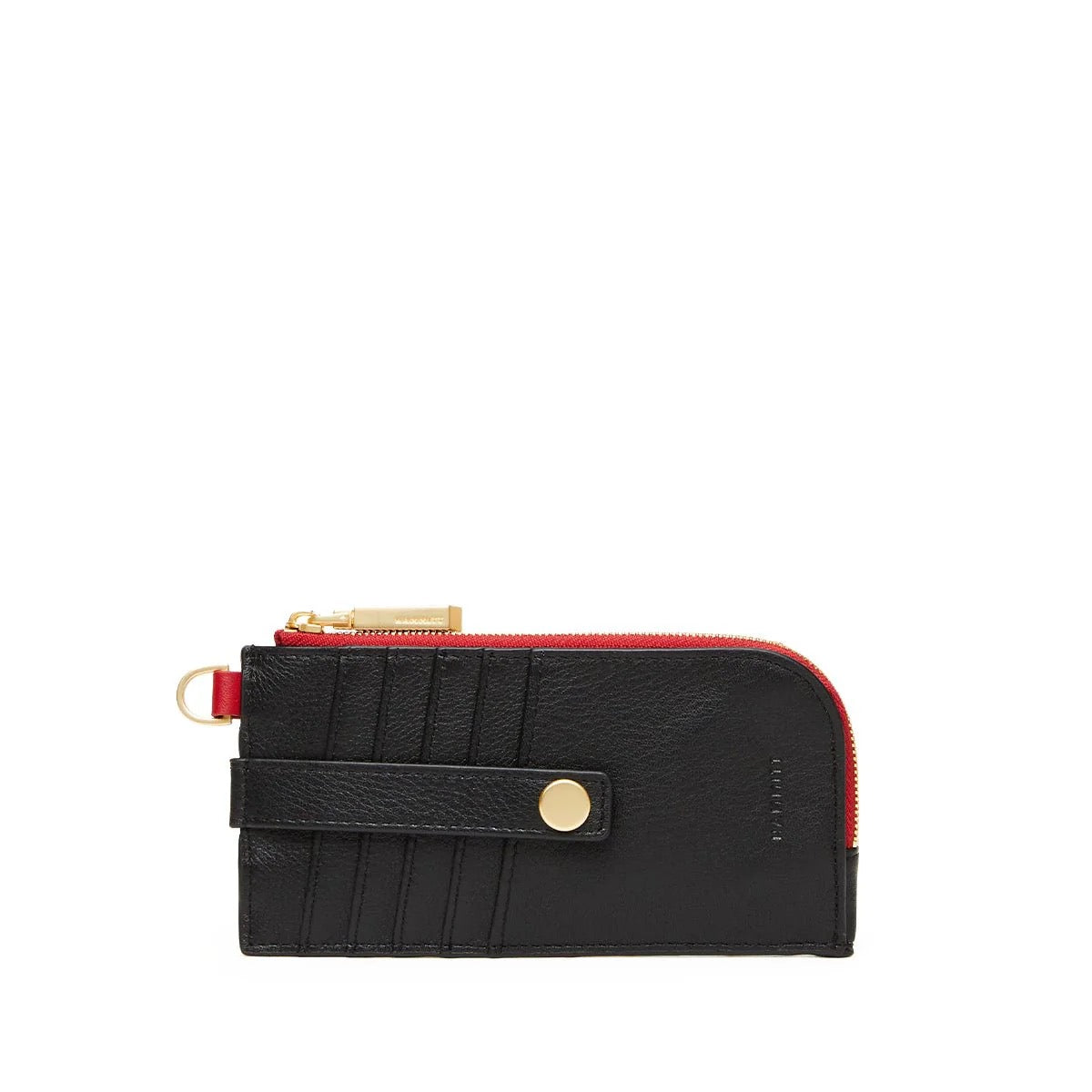 HAM 210 East Wallet BLACK/BRUSHED GOLD