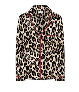 PJ Salvage LS Holiday Dream Top - NATURAL