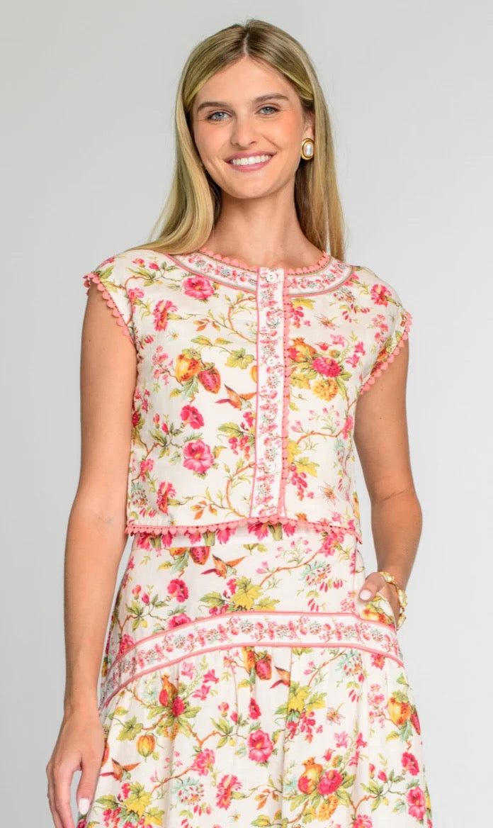 Elizabeth James Rory Top - ENGLISH GARDENS