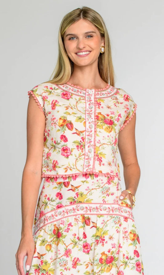 Elizabeth James Rory Top - ENGLISH GARDENS