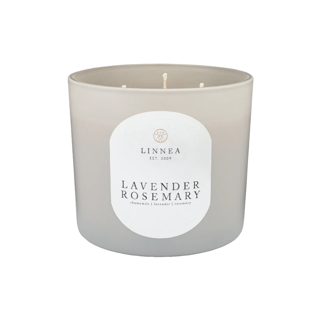 LINNEA Lavender Rosemary Grand Candle - 26oz