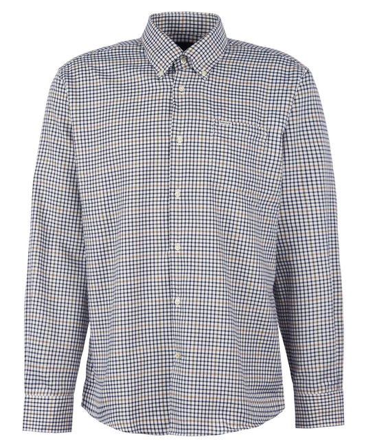 Barbour Henderson Thermo Weave Shirt - WHISPER WHITE