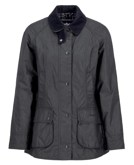 Barbour Classic Beadnell Waxed Jacket - BLACK