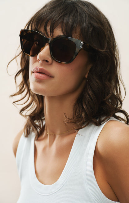 ZS Front Row BROWN TORTOISE-BROWN POLARIZED
