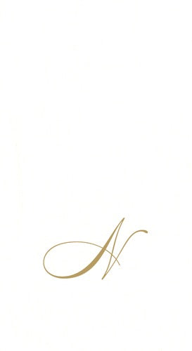 CAS White Pearl-Paper Linen Napkin Airlaid Guest Towel - N
