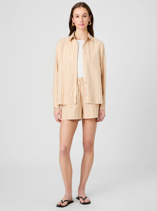 FC Aspen Linen Stripe Top SANDLOT STRIPE